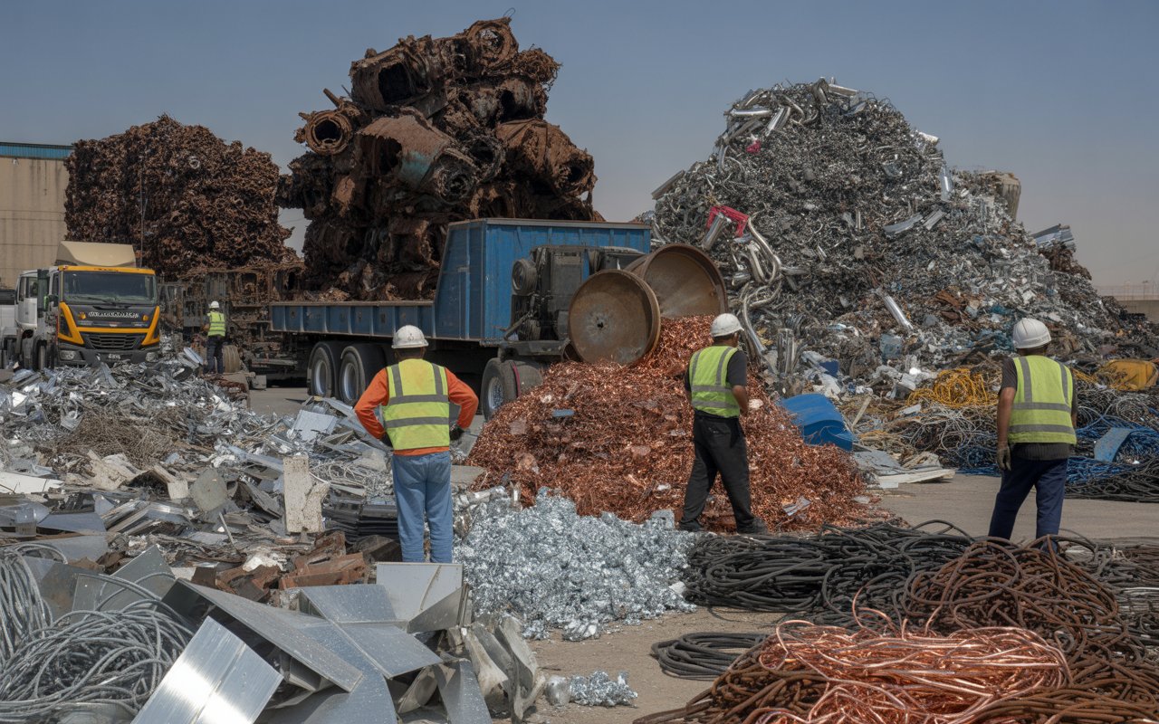 metal scrap in dubai
